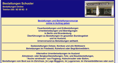 Desktop Screenshot of bestattungen-online.org